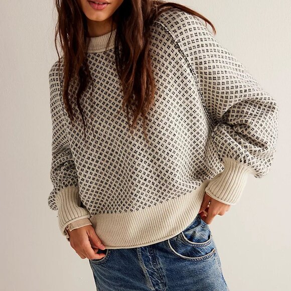 Sweaters - Inspired Boho Orange Knit Sweater